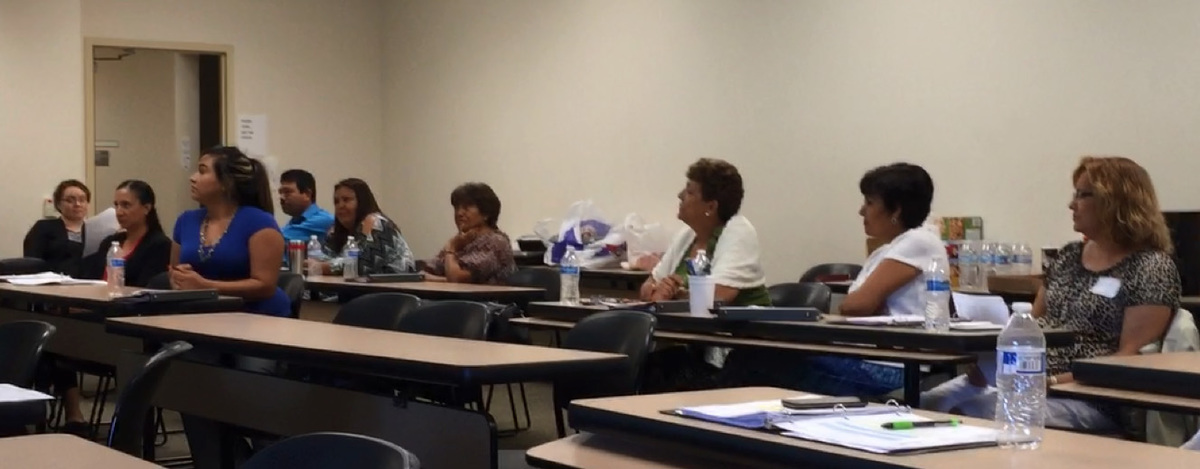 Promotora training group