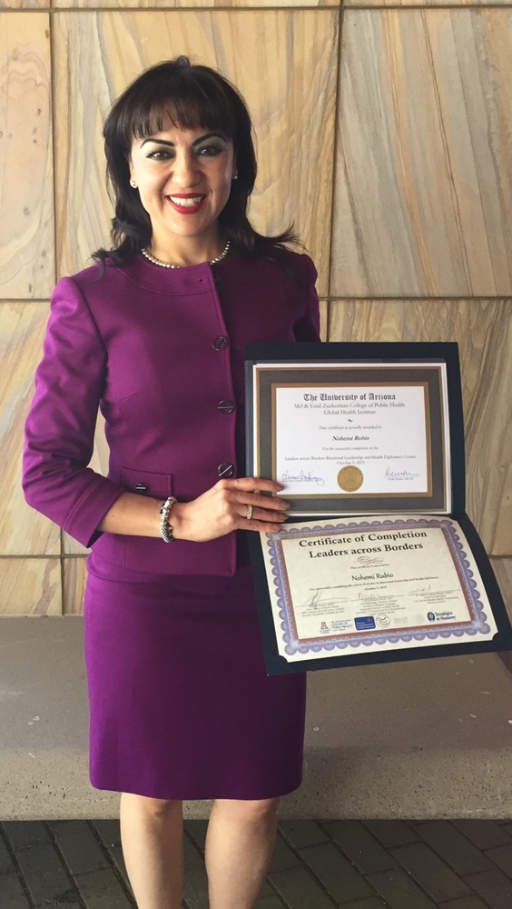 PdNHF staffer graduates from recognized binational leadership program