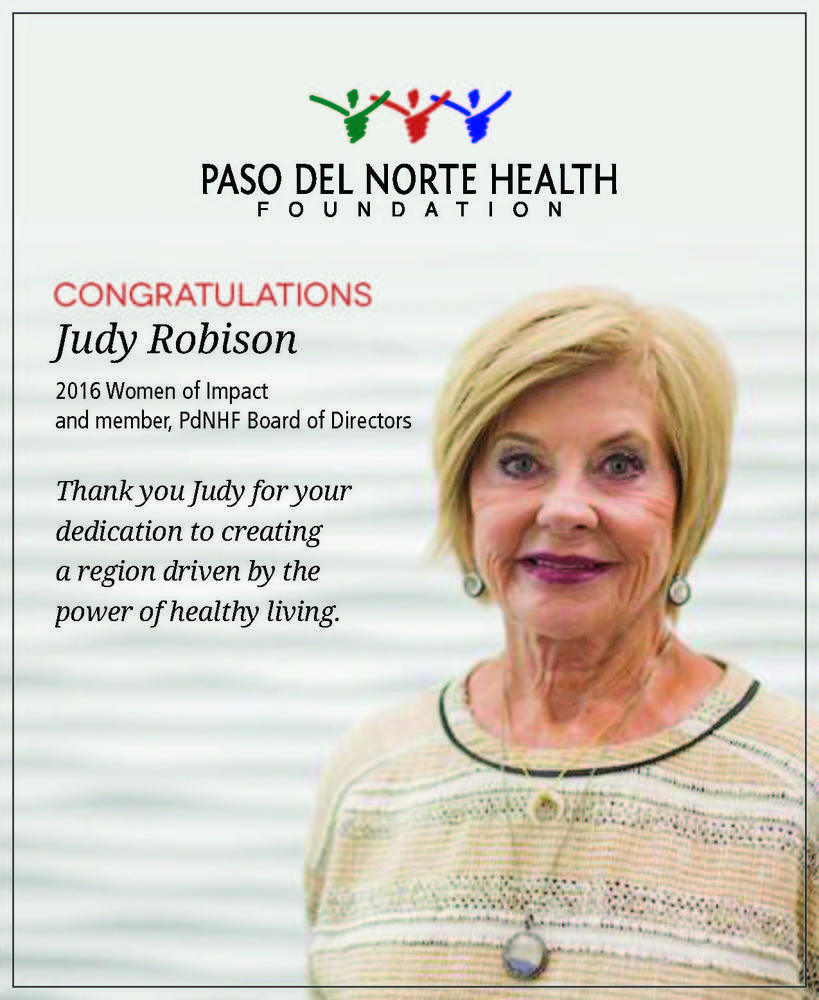 Congratulations Judy - 2016 Women of IMPACT