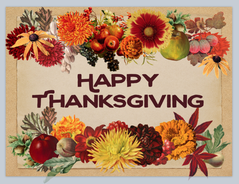 Giving Thanks