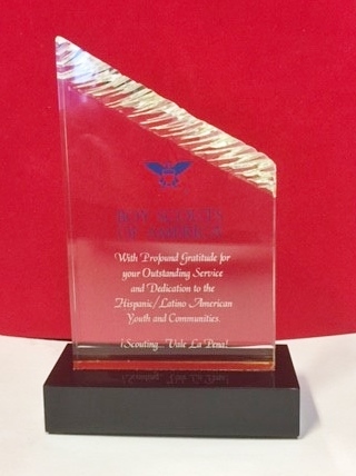 Health Foundation receives National ¡Scouting...Vale La Pena! Service Award