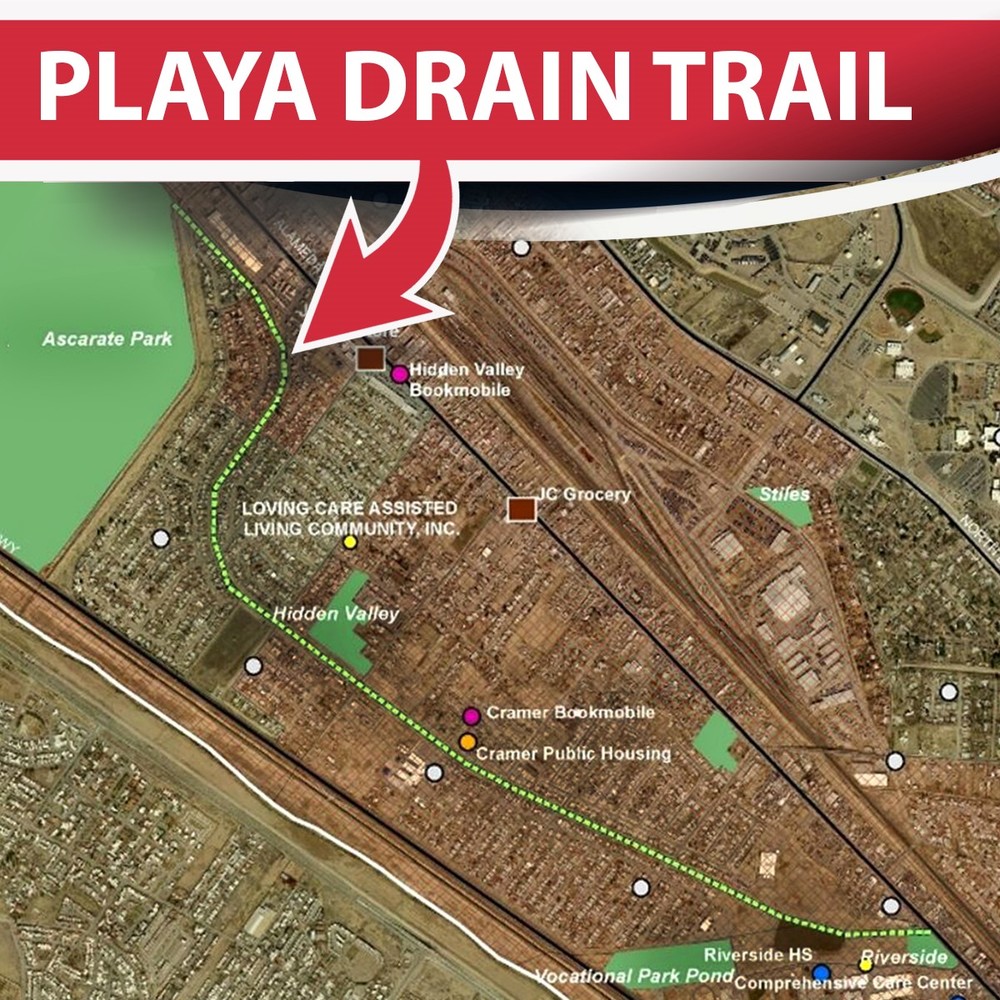 Health Foundation seeks proposals for the construction of the Playa Drain Trail