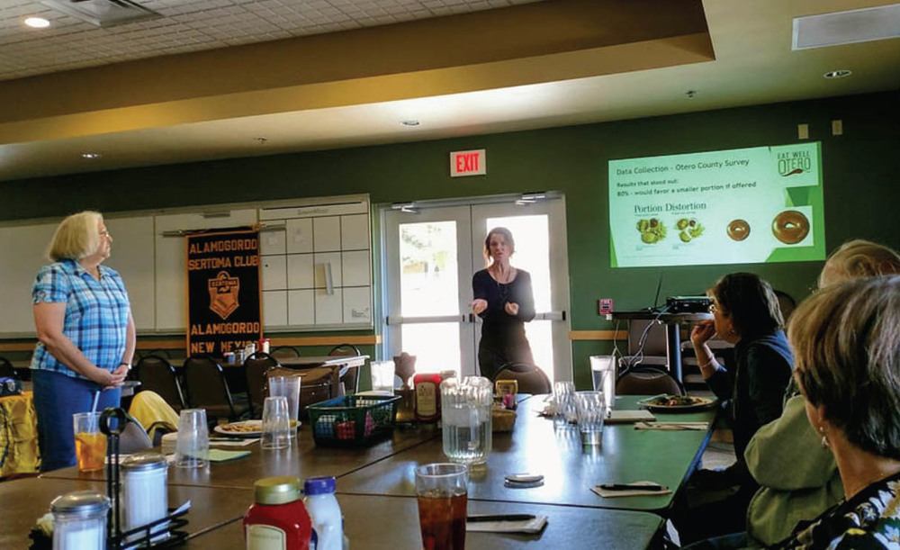 The Eat Well Otero program provides restaurants with healthy menu options