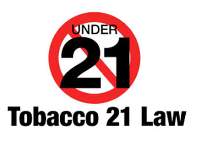 Tobacco 21 goes into effect on September 1