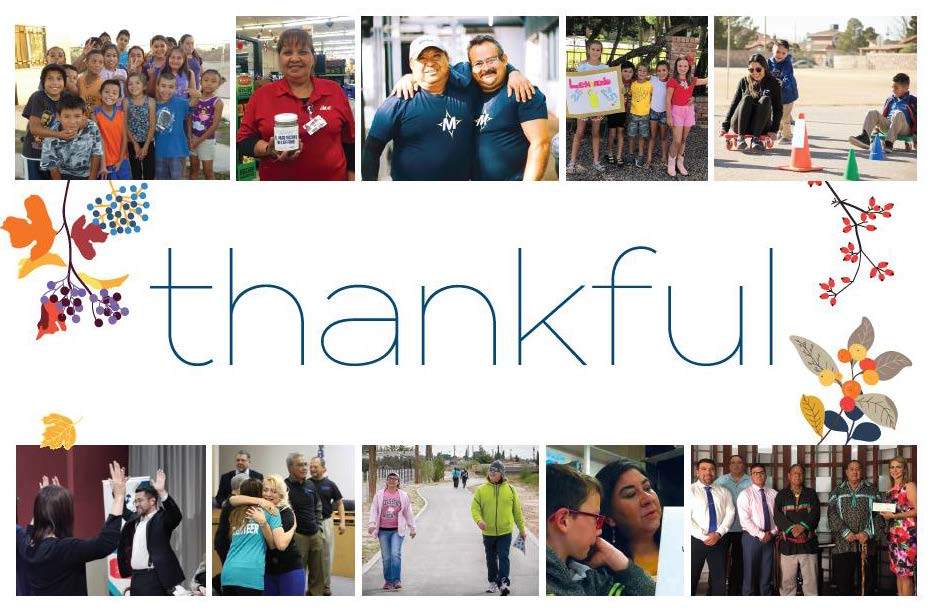 We are forever THANKFUL