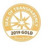The Foundation earned a 2019 Gold Seal of Transparency by GuideStar