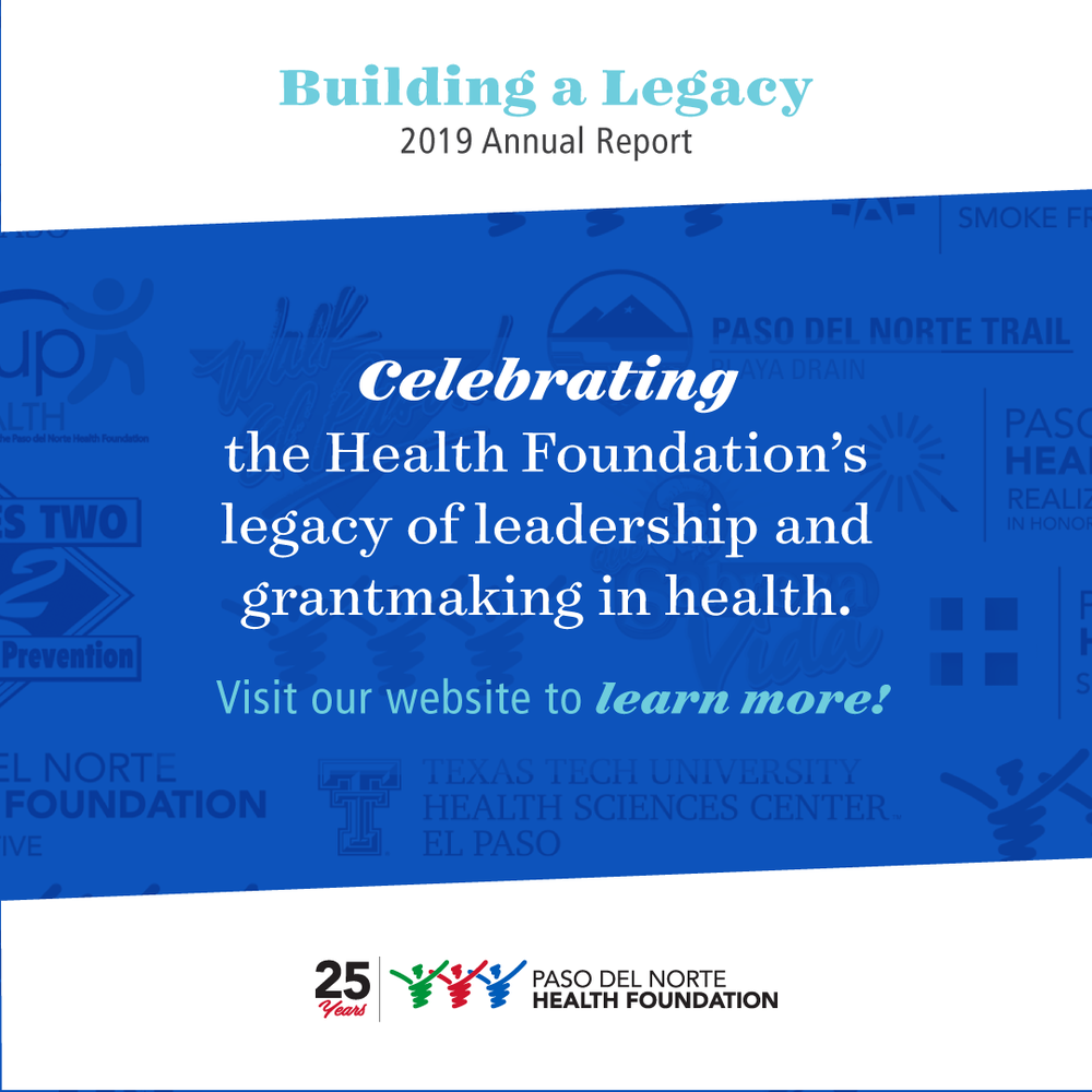 Building a Legacy - 2019 Annual Report