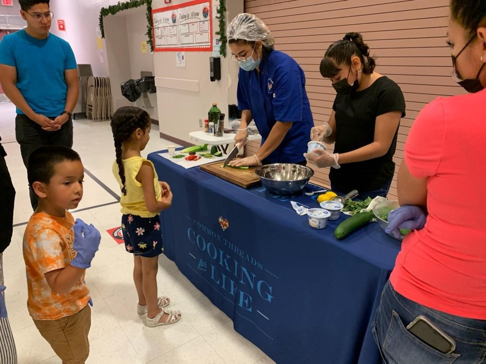 Cooking Classes Empowers Tornillo Students and their Families