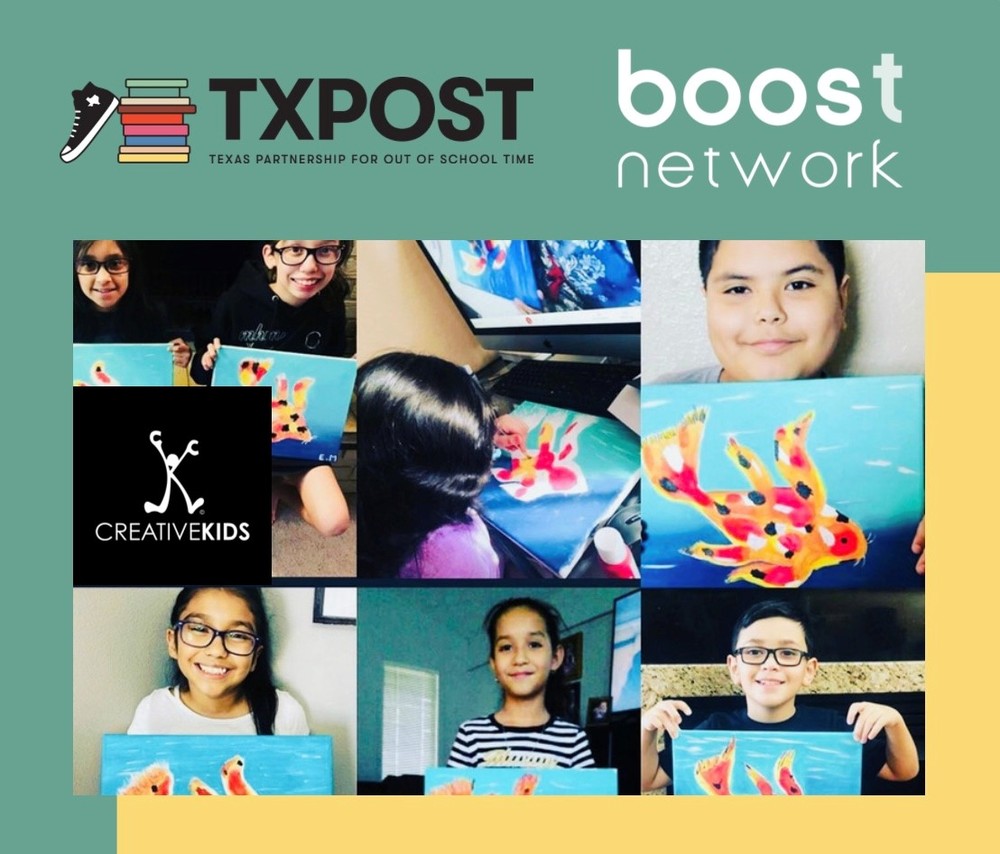 Creative Kids program recognized by Texas Partnership of Out of School Time