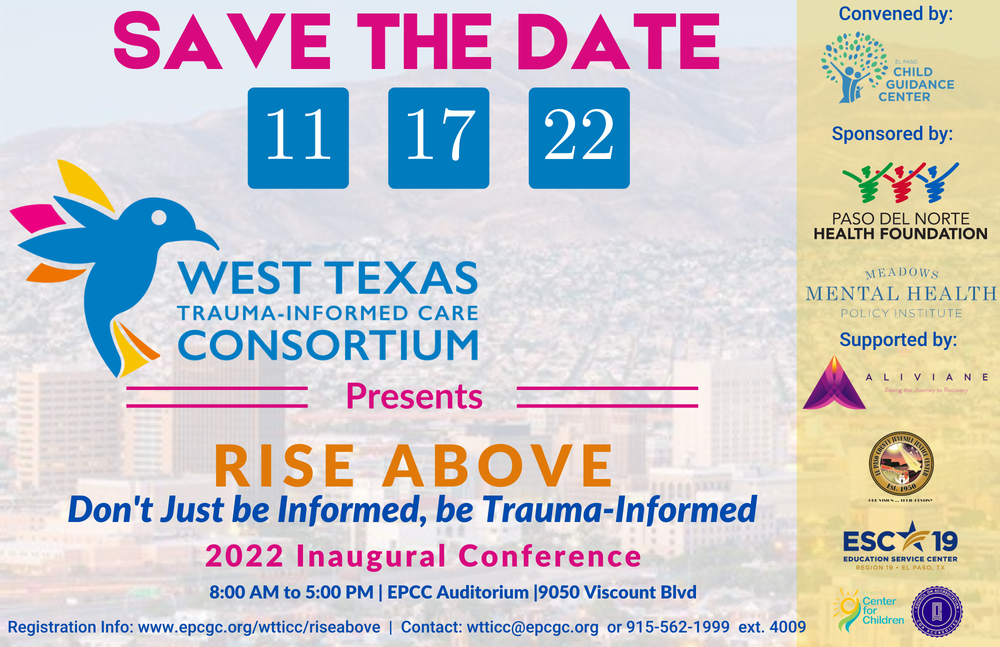 Save the Date! Rise Above – Trauma-Informed Care Conference
