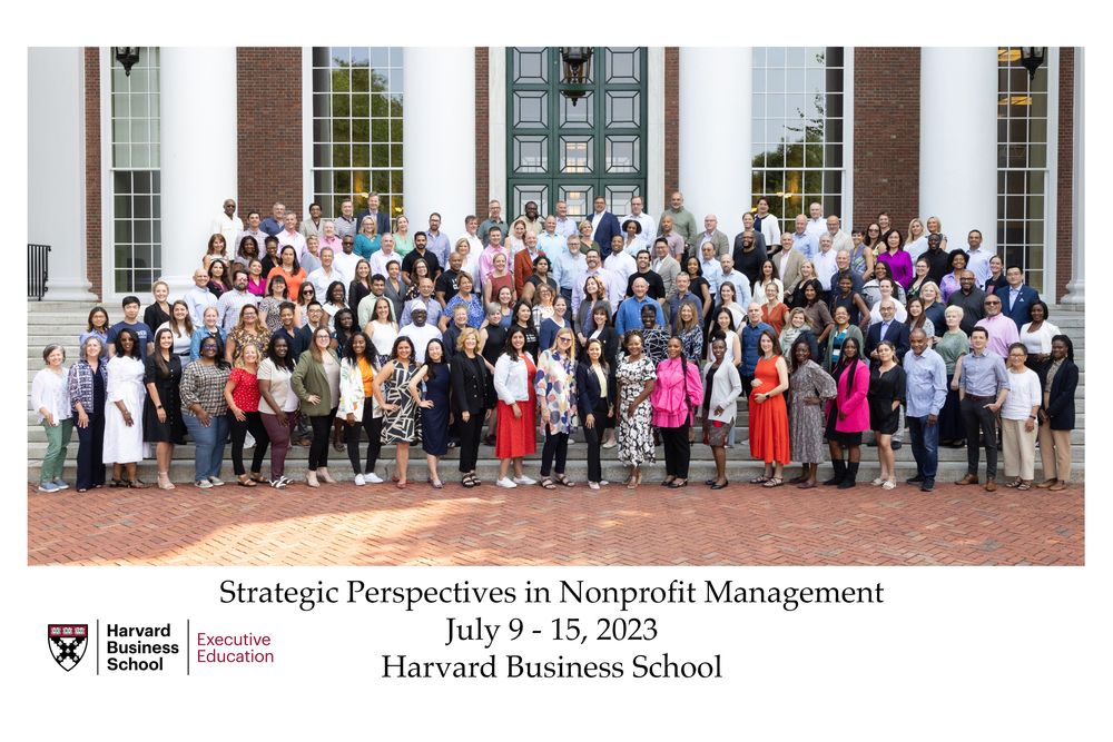 Health Foundation CEO Participates in Nonprofit Management program at Harvard Business School