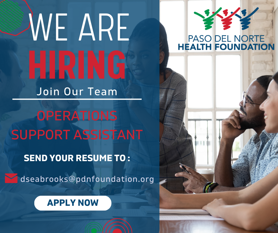 Job Opening for Operations Support Assistant