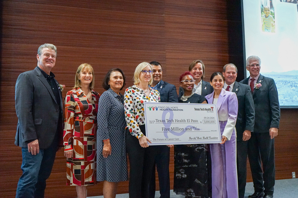Health Foundation Makes a $5M Leadership Commitment to TTUHSC El Paso to Support Comprehensive Cancer Care at the Steve and Nancy Fox Cancer Center