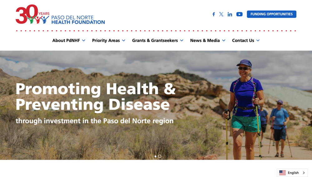 Health Foundation updates website design