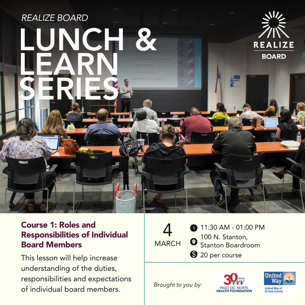 REALIZE Board Lunch & Learn kicks off their 2025 Series